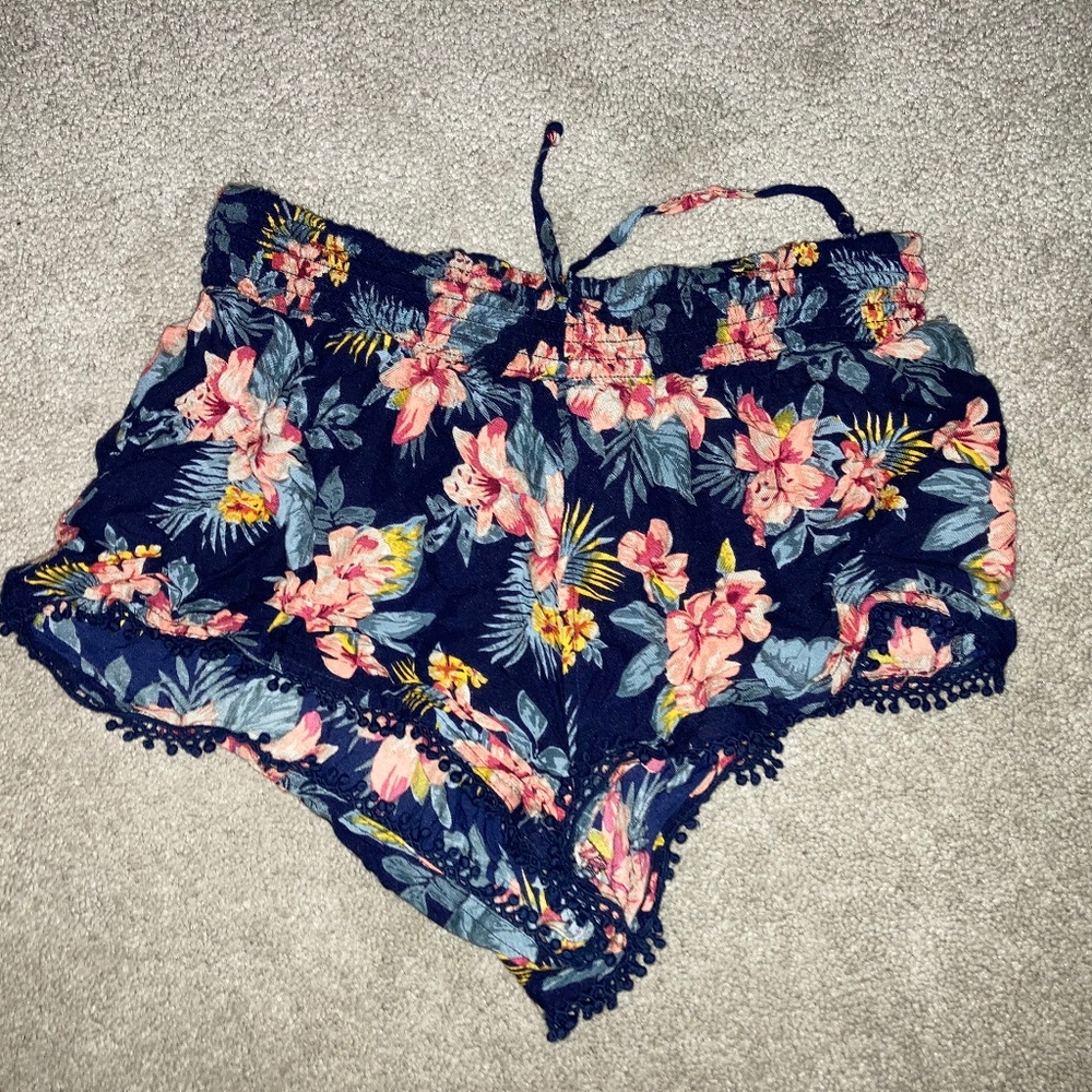 Boho Floral Shorts